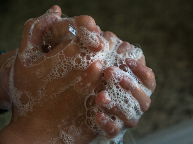 hands washing